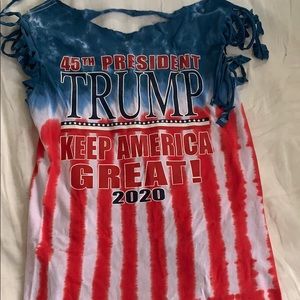 Trump fringe shirt